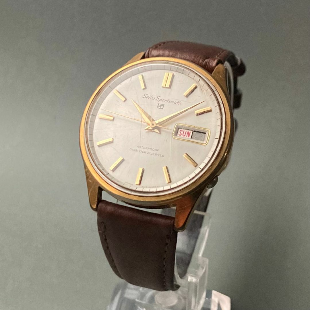 SEIKO(セイコー)のセイコー スポーツマチック アンティーク 腕時計 1965年 メンズ 自動巻き メンズの時計(腕時計(アナログ))の商品写真