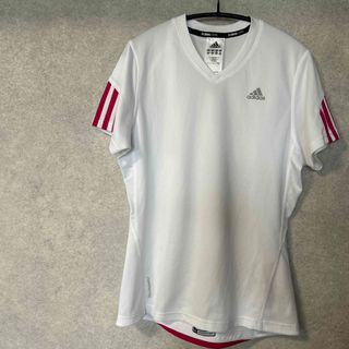 アディダス(adidas)のadidas アディダス　レディース　トップス　白(Tシャツ(半袖/袖なし))