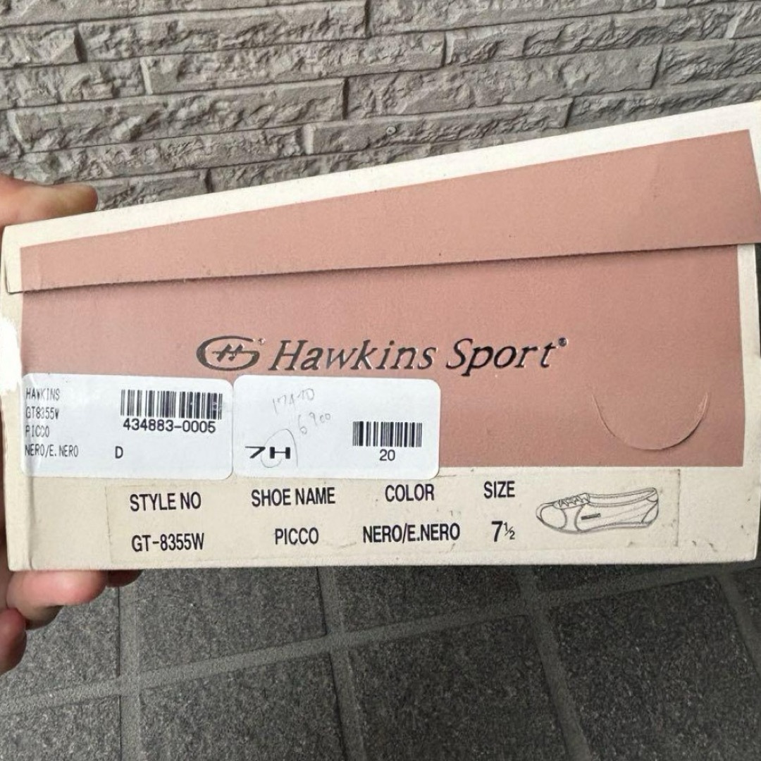 HAWKINS(ホーキンス)のHawkinsSport/スニーカー(黒)/25.5‪- ̗̀ ꪔ̤  ̖́-‬ レディースの靴/シューズ(スニーカー)の商品写真