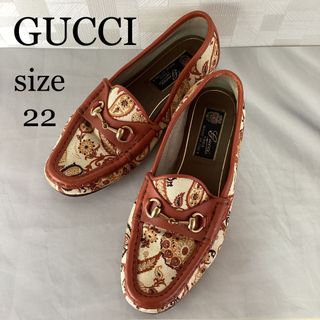 グッチ(Gucci)の★美品★　GUCCI   グッチ　ホースビットローファー(ローファー/革靴)