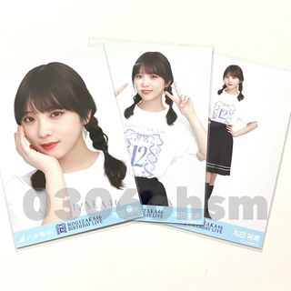 ノギザカフォーティーシックス(乃木坂46)の与田祐希　生写真　12thBDライブTシャツ 生写真　コンプ　バースデー(アイドルグッズ)