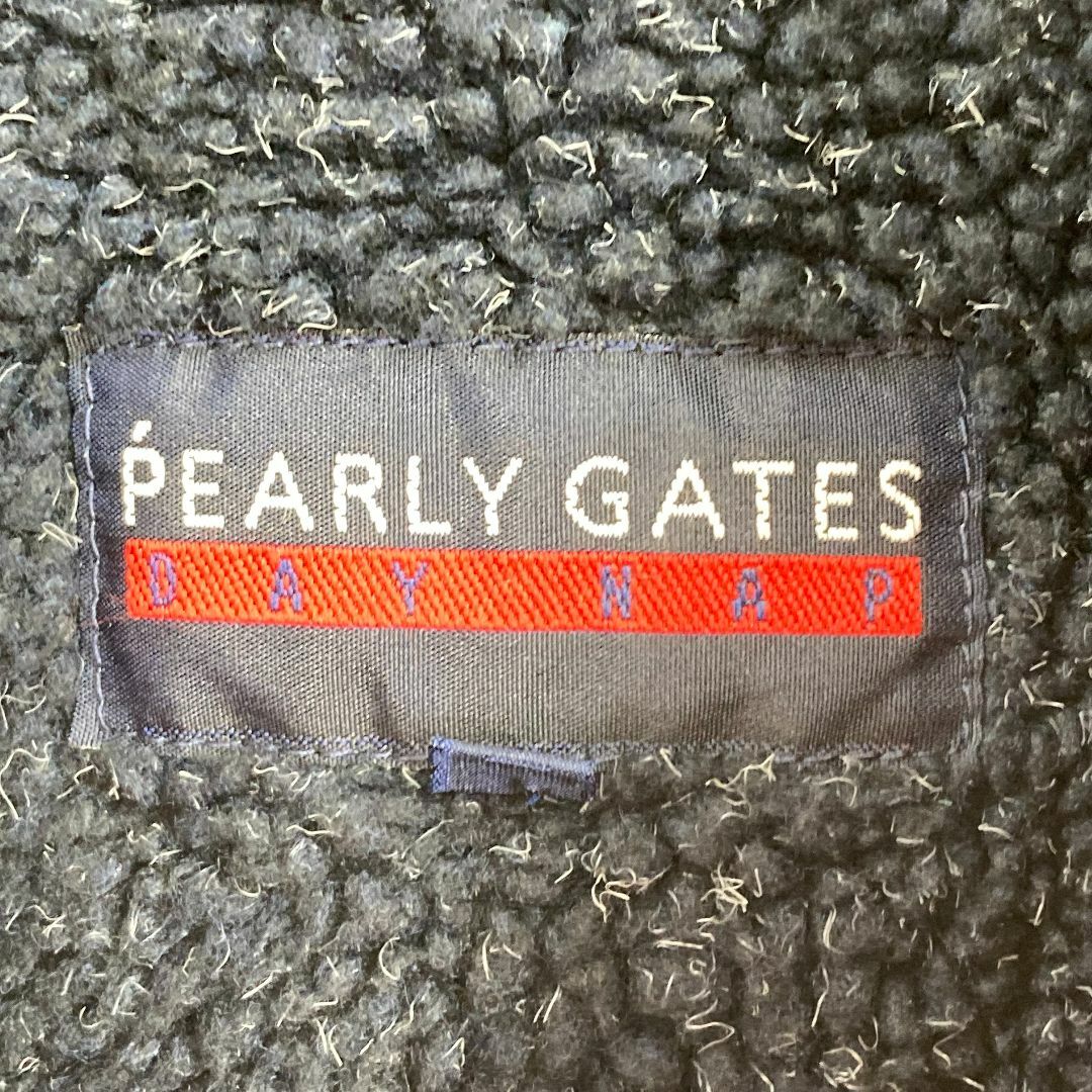 PEARLY GATES(パーリーゲイツ)の希少　PEARLY GATES パーリーゲイツ　キルティングJKT　ボア　美品 メンズのジャケット/アウター(ダウンジャケット)の商品写真