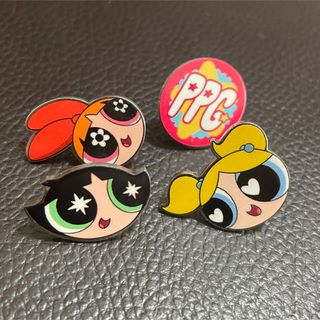 パワーパフガールズ　ピアス　4点セット(ピアス)