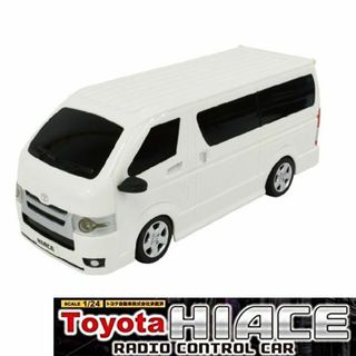 トヨタ ハイエース ラジコン ホワイト TOYOTA HIACE 1/24 新品