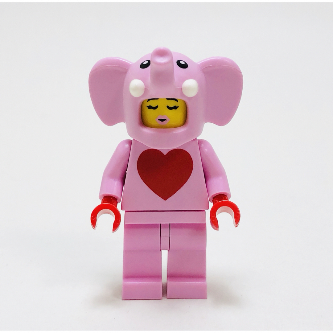 Lego(レゴ)の【新品未使用】レゴ　LEGO ミニフィグ　エレファントガール　ピンク　ゾウ　象 キッズ/ベビー/マタニティのおもちゃ(知育玩具)の商品写真