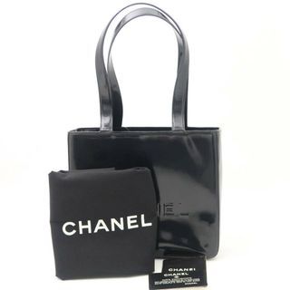 シャネル(CHANEL)のCHANEL シャネル ロゴ トート バッグ パテント エナメル ワンショルダー レディース AY5252W3 (トートバッグ)