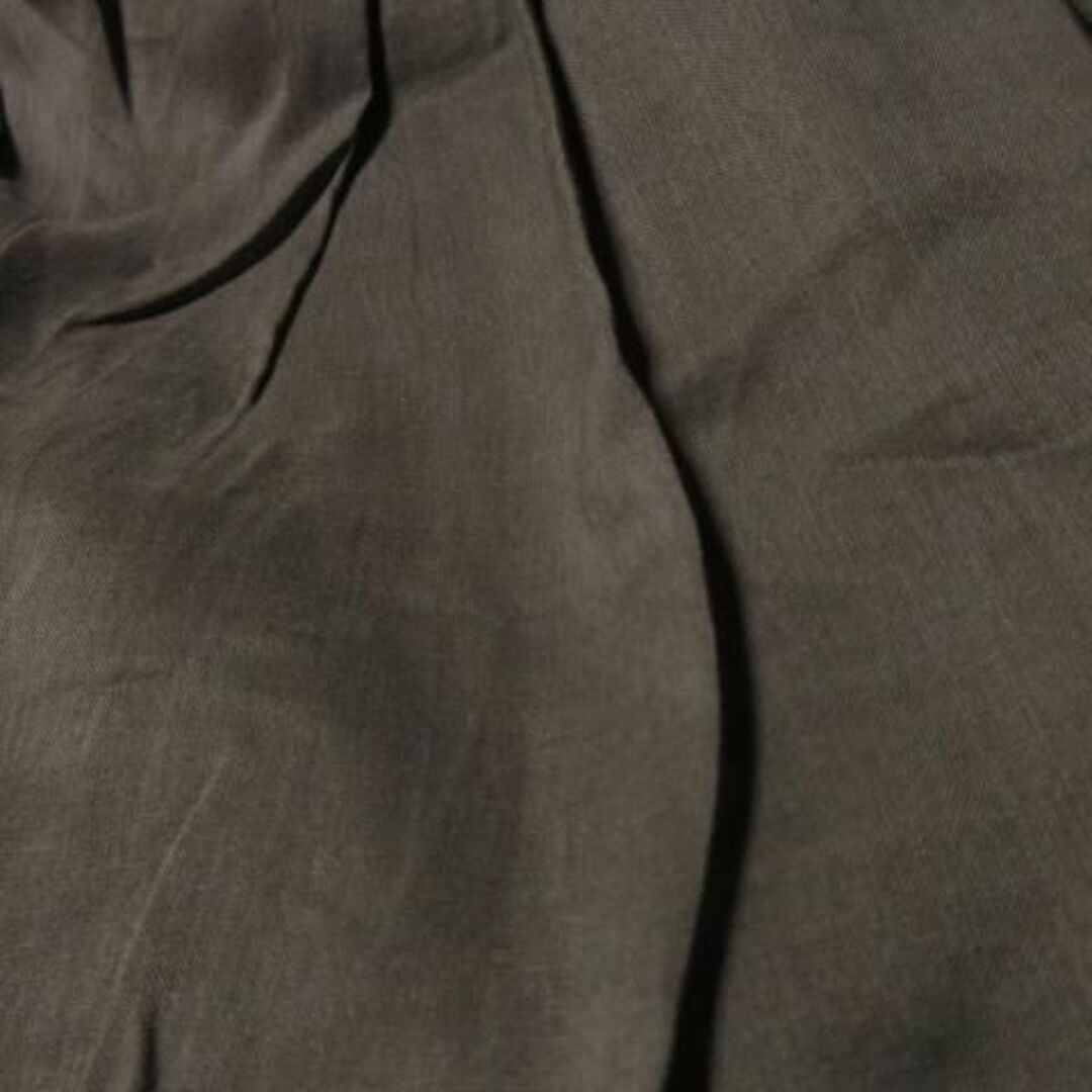 IENA(イエナ)のイエナ ウエストツイストふんわりフレアスカート 茶 230531CK1A レディースのスカート(ひざ丈スカート)の商品写真