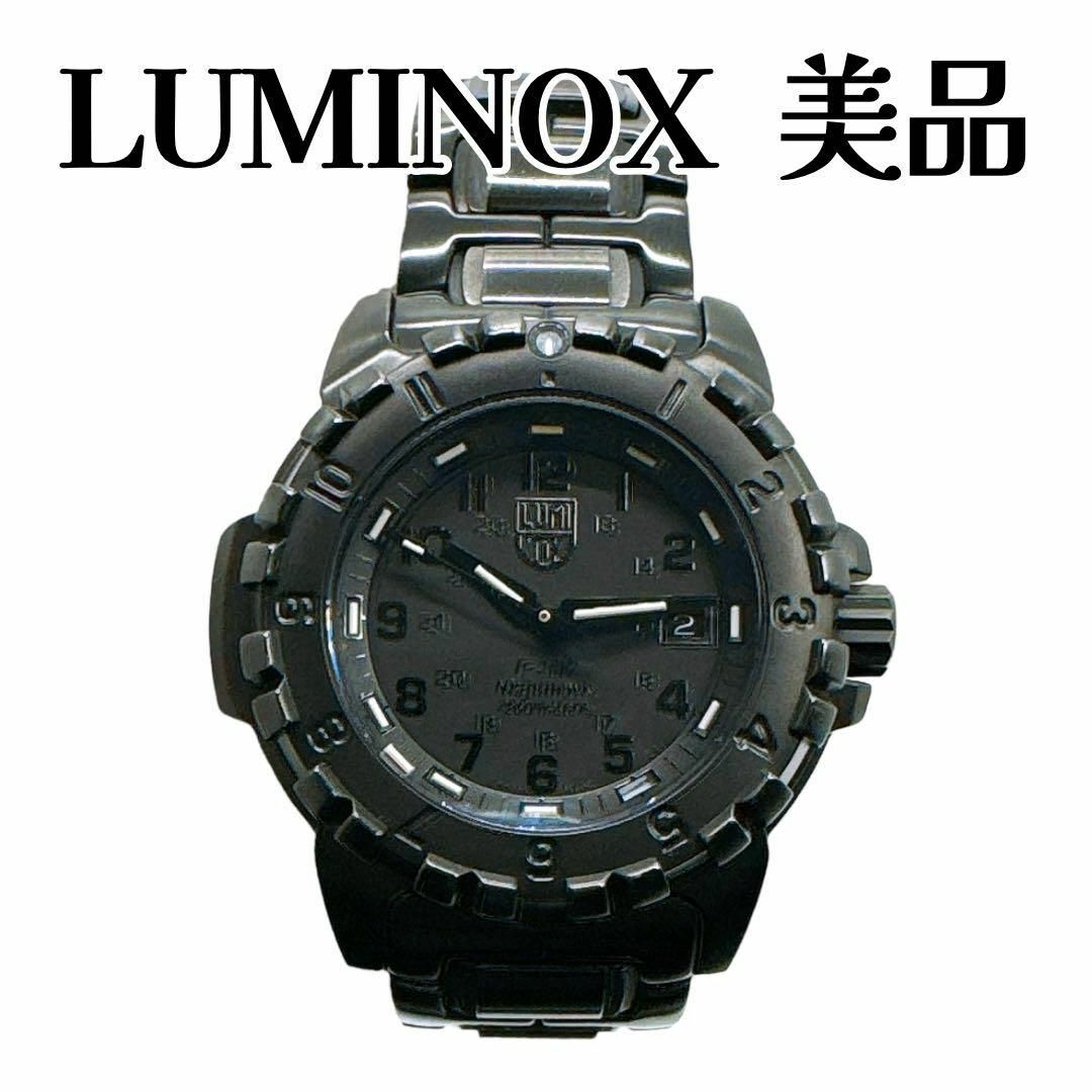 Luminox(ルミノックス)のルミノックス F-117 6402BO クォーツ QZ ナイトホーク 腕時計 メンズの時計(腕時計(アナログ))の商品写真