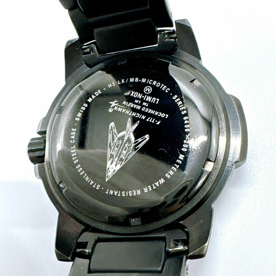 Luminox(ルミノックス)のルミノックス F-117 6402BO クォーツ QZ ナイトホーク 腕時計 メンズの時計(腕時計(アナログ))の商品写真