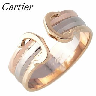 カルティエ(Cartier)のカルティエ 2C リング スリーカラー #50 750WG/YG/PG 新品仕上げ済 Cartier【15825】(リング(指輪))