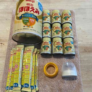 メイジ(明治)の明治　ほほえみ　粉ミルク　液体ミルク　らくらくキューブ　アタッチメント　セット(その他)