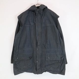 バーブァー(Barbour)のBarbour バブアー DURHAM ダーハム ジャケット ユーロ ネイビー (メンズ 42) 中古 古着 N8583(テーラードジャケット)