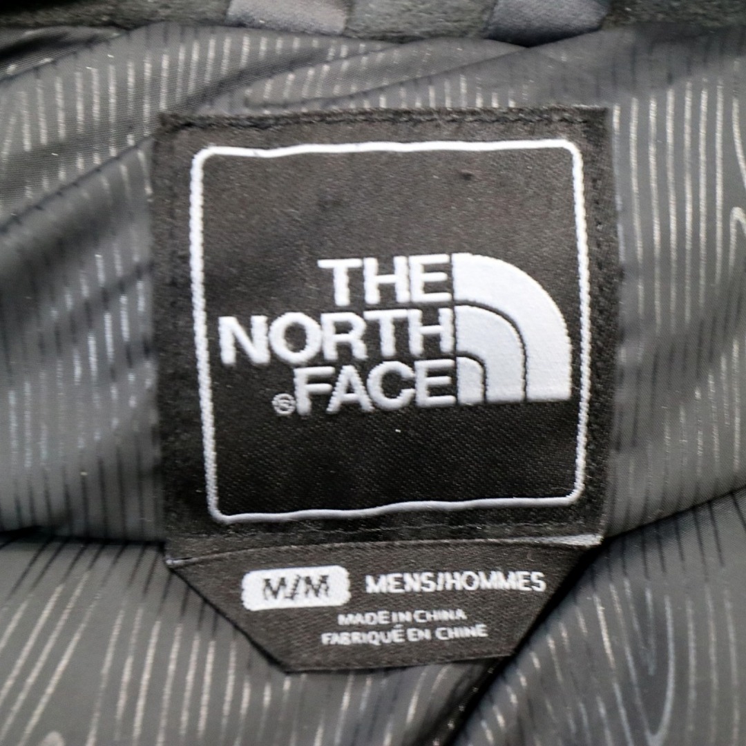 THE NORTH FACE(ザノースフェイス)のTHE NORTH FACE ノースフェイス マクマードパーカー ダウンジャケット アウトドア キャンプ アウター ブラック (メンズ M) 中古 古着 O0191 メンズのジャケット/アウター(スタジャン)の商品写真