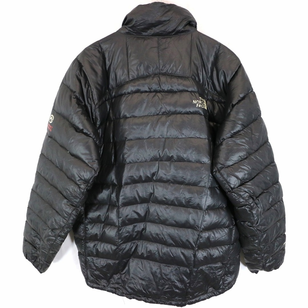 THE NORTH FACE(ザノースフェイス)のTHE NORTH FACE ノースフェイス SUMMIT SERIES ダウンジャケット アウトドア キャンプ 防寒  ブラック (メンズ M相当)  O1157 中古 古着 メンズのジャケット/アウター(スタジャン)の商品写真