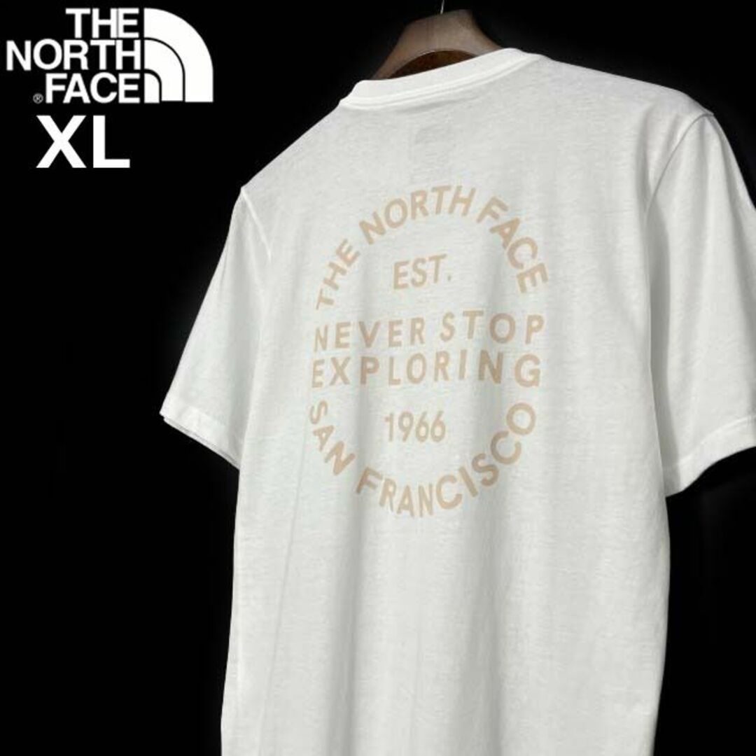 THE NORTH FACE(ザノースフェイス)のノースフェイス 半袖 Tシャツ 1966 (XL)白 180902 メンズのトップス(Tシャツ/カットソー(半袖/袖なし))の商品写真