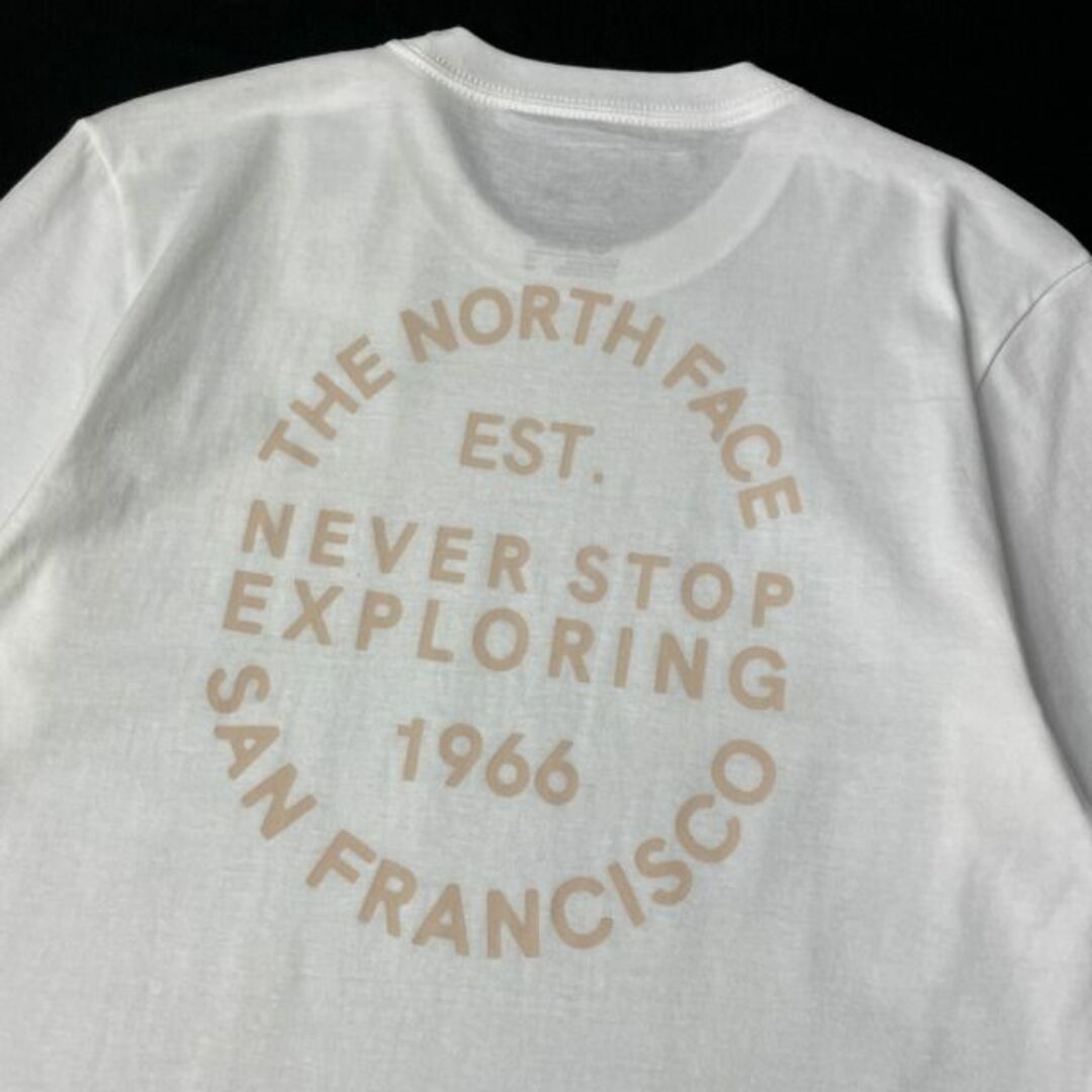 THE NORTH FACE(ザノースフェイス)のノースフェイス 半袖 Tシャツ 1966 (XL)白 180902 メンズのトップス(Tシャツ/カットソー(半袖/袖なし))の商品写真