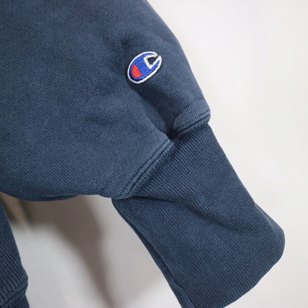 Champion(チャンピオン)の90年代 Champion チャンピオン 刺タグ リバースウィーブ USA HOCKEY スウェット 大きいサイズ ネイビー(メンズ X-LARGE)  O1438 中古 古着 メンズのトップス(スウェット)の商品写真