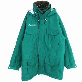 エルエルビーン(L.L.Bean)の80年代 L.L.Bean エルエルビーン PRIMALOFT プリマロフト 中綿ジャケット アウトドア キャンプ グリーン (メンズ L) 中古 古着 O1465(その他)