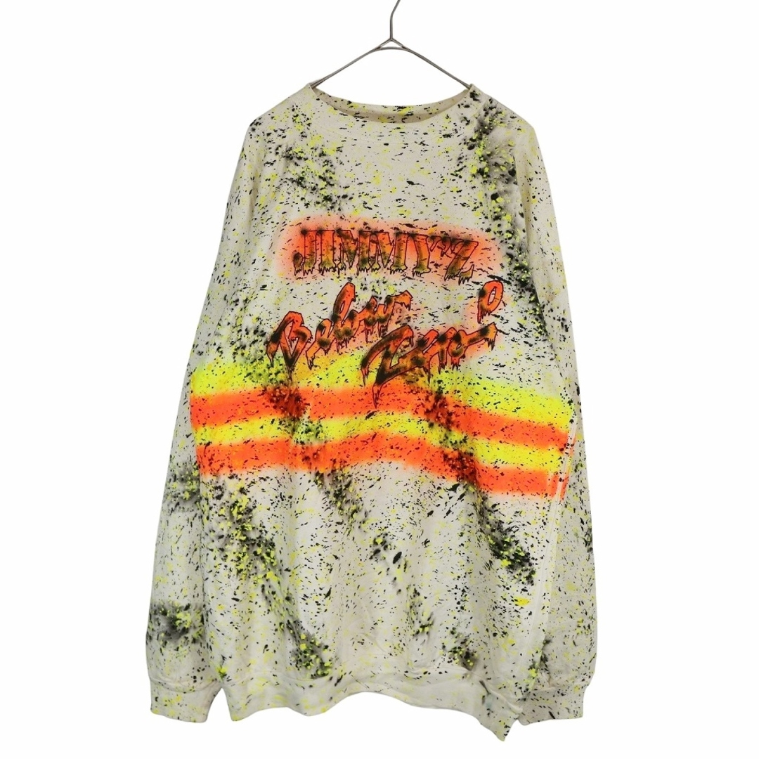 90年代 USA製 JIMMY'Z ジミーズ ペンキ スウェット サーフ 90年代 USA製 JIMMY'Z ジミーズ ペンキ スウェット サーフ