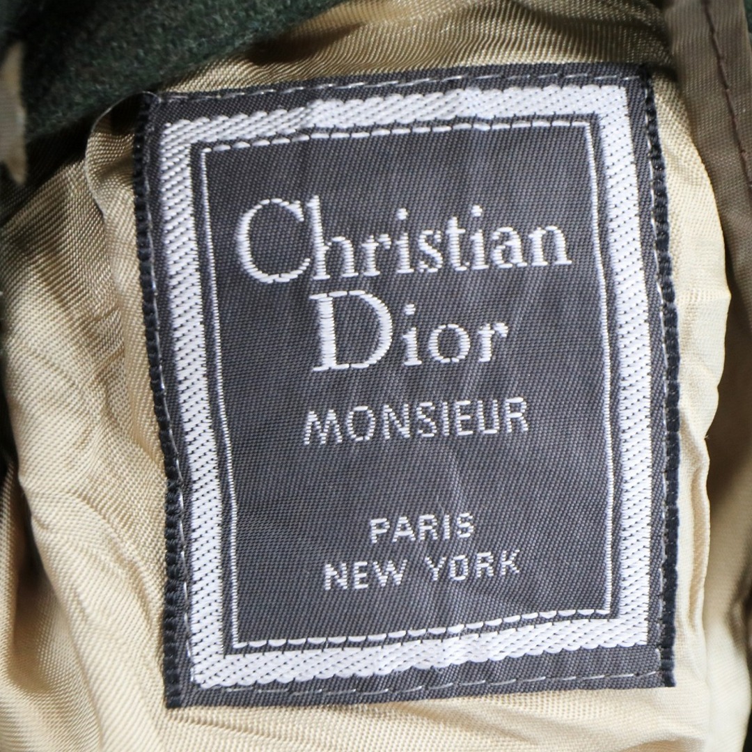 Christian Dior(クリスチャンディオール)の80年代 Christian Dior MONSIEUR クリスチャン ディオール トレンチコート 防寒 ベージュ (メンズ 40R) 中古 古着 O5523 メンズのジャケット/アウター(トレンチコート)の商品写真