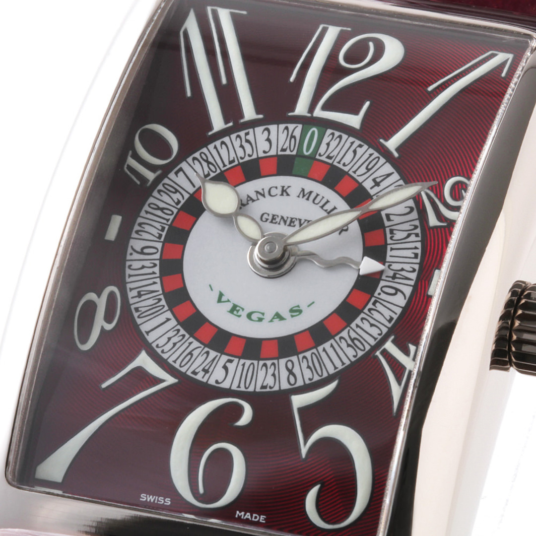 FRANCK MULLER(フランクミュラー)のフランクミュラー ロングアイランド ヴェガス 1250VEGAS WG メンズ 中古 腕時計 メンズの時計(腕時計(アナログ))の商品写真