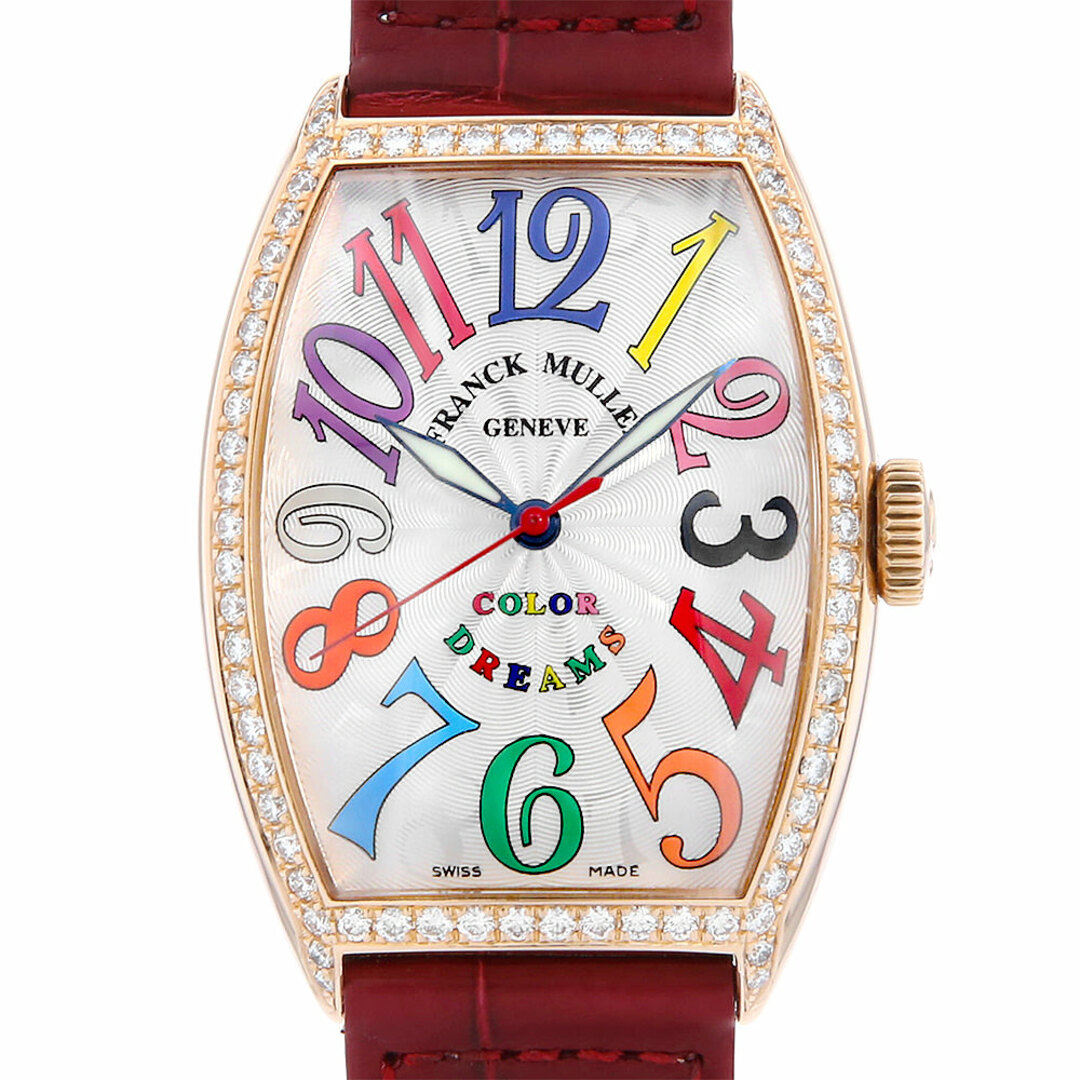 FRANCK MULLER(フランクミュラー)のフランクミュラー トノーカーベックス カラードリームス ダイヤモンド 5850 SC COL DRM D 1R RG メンズ 中古 腕時計 メンズの時計(腕時計(アナログ))の商品写真