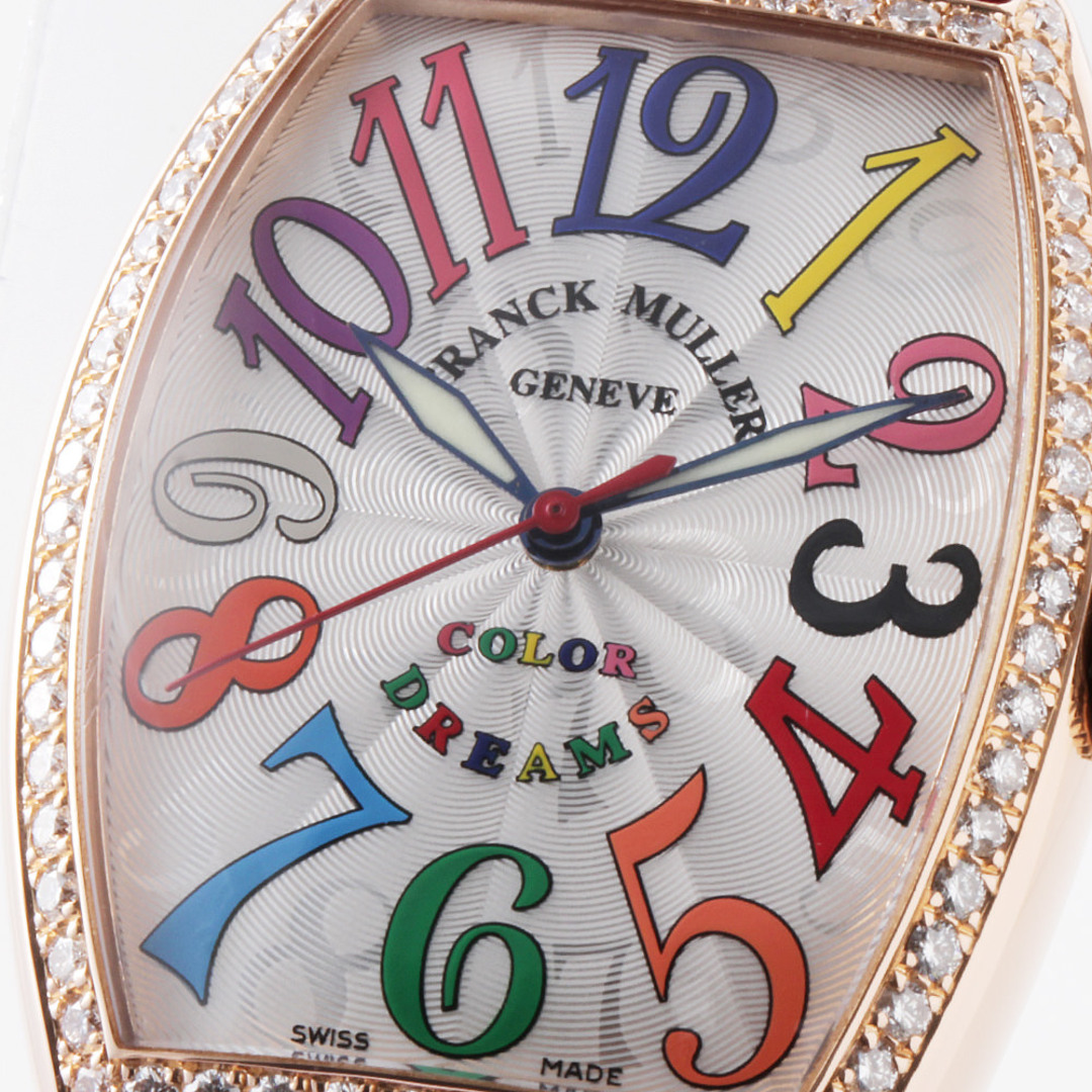 FRANCK MULLER(フランクミュラー)のフランクミュラー トノーカーベックス カラードリームス ダイヤモンド 5850 SC COL DRM D 1R RG メンズ 中古 腕時計 メンズの時計(腕時計(アナログ))の商品写真