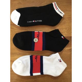 トミーヒルフィガー(TOMMY HILFIGER)の新品トミーヒルフィガーTOMMY HILFIGERメンズ3足セット846(ソックス)