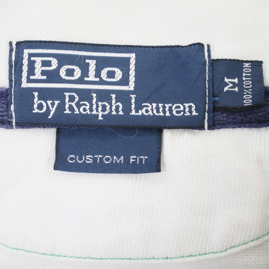 POLO RALPH LAUREN(ポロラルフローレン)のPolo by Ralph Lauren ポロバイラルフローレン ラガーシャツ ポロシャツ アメカジ スポーツ グリーン (メンズ M) O6687 中古 古着 メンズのトップス(ポロシャツ)の商品写真