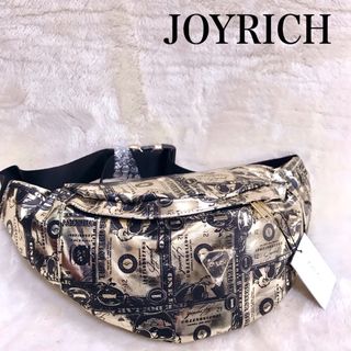 ジョイリッチ(JOYRICH)の新品未使用 JOYRICH 紙幣 プリント ボディバッグ ウエストバッグ 総柄(ボディバッグ/ウエストポーチ)