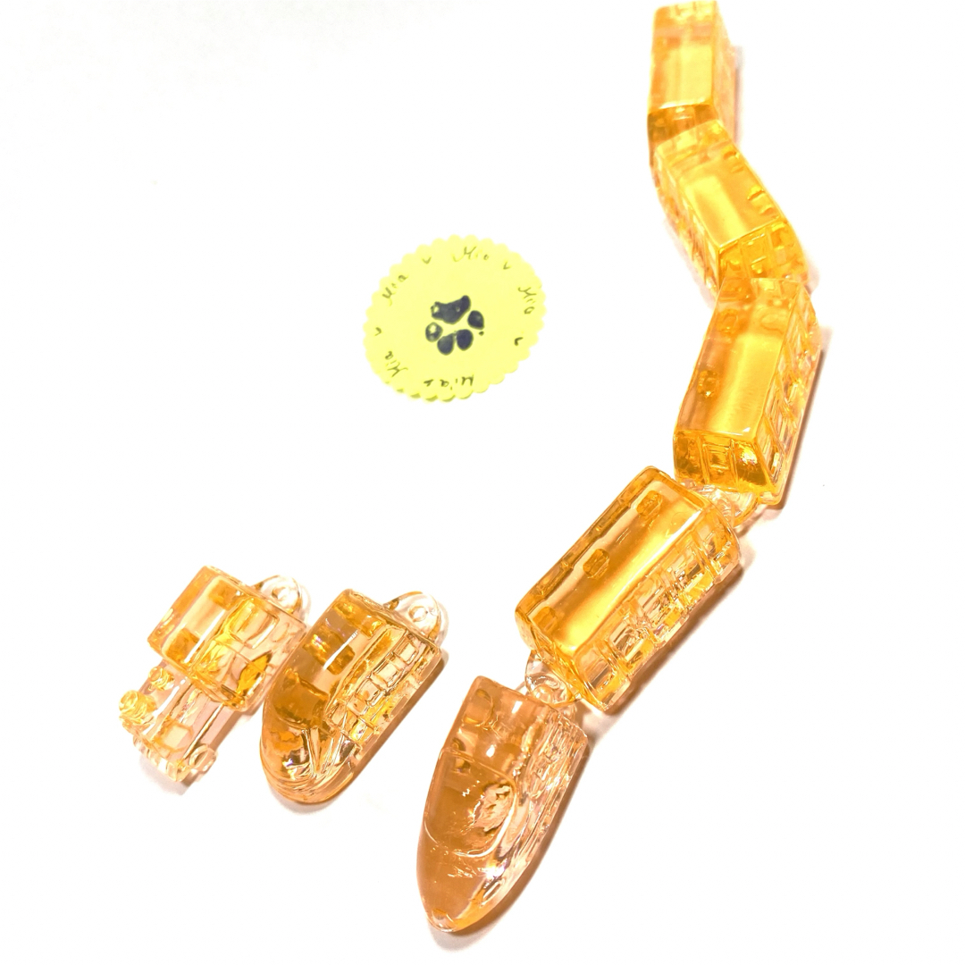ジュエルアイス　オレンジ　トレイン キッズ/ベビー/マタニティのおもちゃ(電車のおもちゃ/車)の商品写真