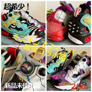 リーボック(Reebok)のReebok ミニオンズフィーバー INSTAPOMP FURY(スニーカー)