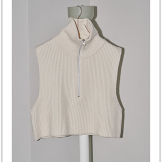 トゥデイフル(TODAYFUL)のtodayful Halfzip Knit Vest(ニット/セーター)