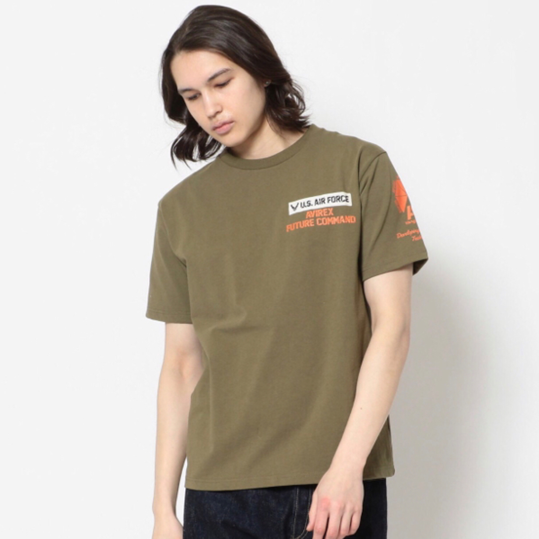 AVIREX(アヴィレックス)の☆ AVIREX Sheeting Pathed S/S T-Shirt ☆ メンズのトップス(Tシャツ/カットソー(半袖/袖なし))の商品写真