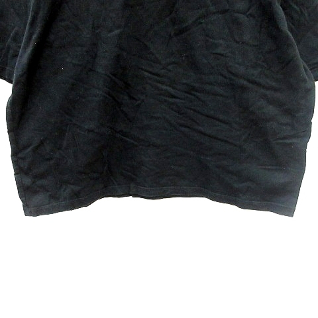 Champion(チャンピオン)のチャンピオン CHAMPION カットソー Tシャツ クルーネック 半袖 F 黒 メンズのトップス(Tシャツ/カットソー(半袖/袖なし))の商品写真
