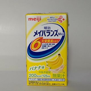 メイジ(明治)の明治メイバランスミニ バナナ味 24本×3ケース(その他)