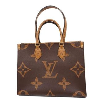 ルイヴィトン(LOUIS VUITTON)の【4gb0943】ルイヴィトン ツーウェイバッグ/モノグラム・リバース/モノグラム・ジャイアント/オンザゴーMM/M45039/ブラウン【中古】レディース(その他)