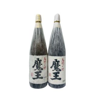 焼酎 名門の粋 白玉醸造 魔王 本格焼酎 芋焼酎 1800ml 25度 まとめ売り2本セット 【未開栓】 K2401K4-31(焼酎)