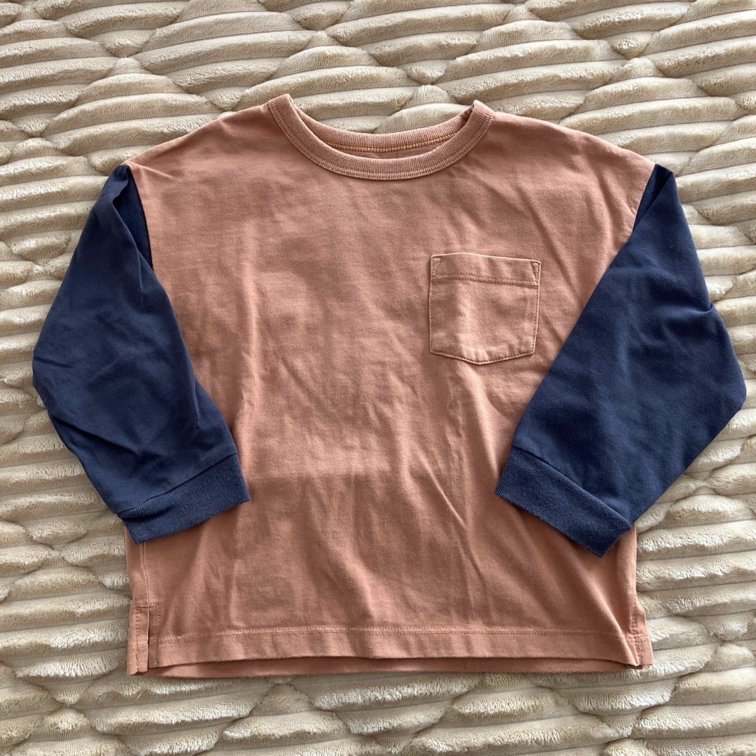 UNIQLO(ユニクロ)のユニクロ　エアリズム　ロンT100 キッズ/ベビー/マタニティのキッズ服男の子用(90cm~)(Tシャツ/カットソー)の商品写真