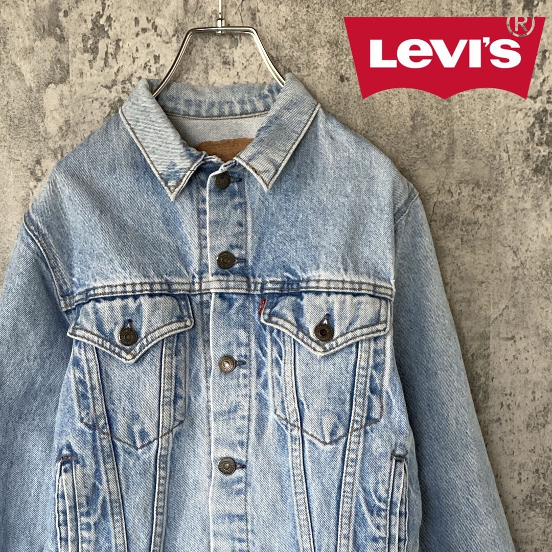 Levi's(リーバイス)のLevi's デニムジャケット　ジージャン　18 ライトブルーデニム レディースのジャケット/アウター(Gジャン/デニムジャケット)の商品写真