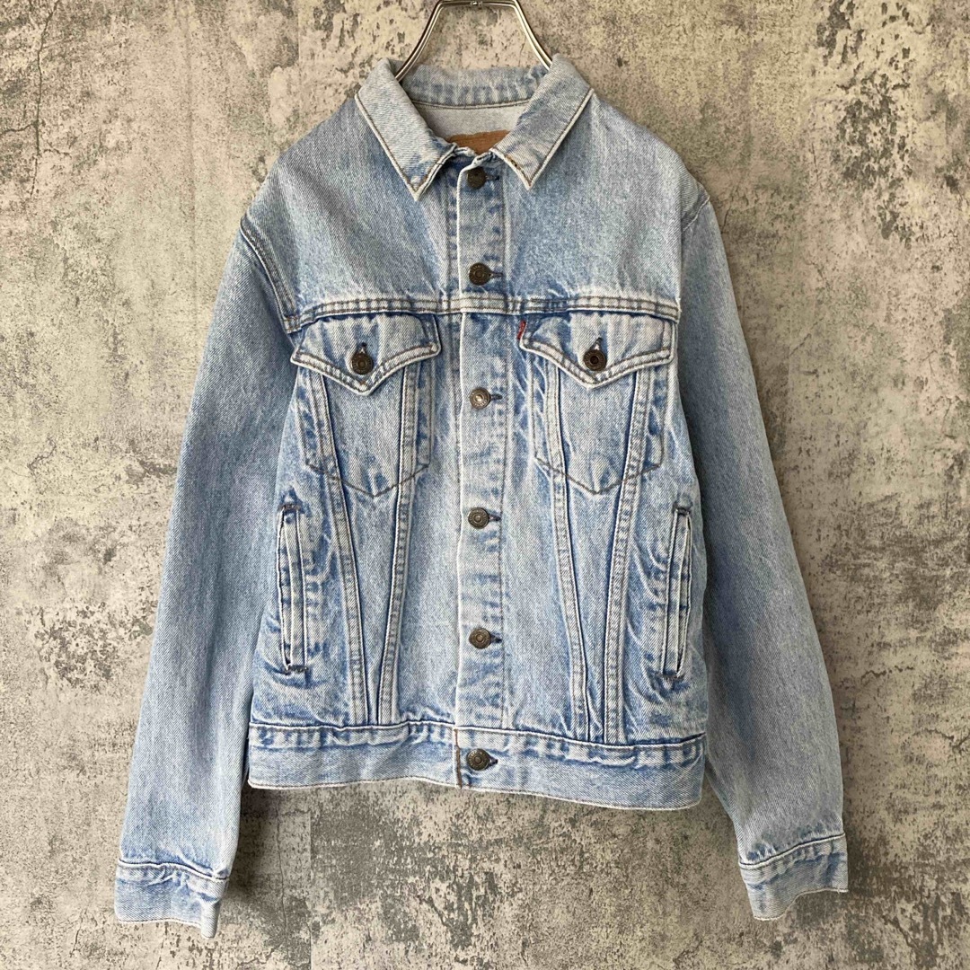 Levi's(リーバイス)のLevi's デニムジャケット　ジージャン　18 ライトブルーデニム レディースのジャケット/アウター(Gジャン/デニムジャケット)の商品写真