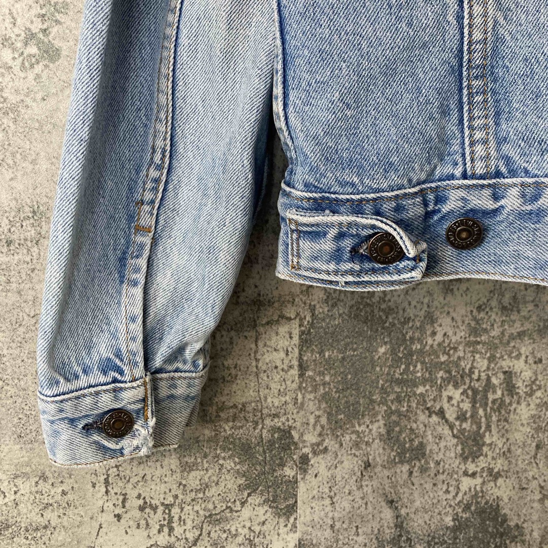 Levi's(リーバイス)のLevi's デニムジャケット　ジージャン　18 ライトブルーデニム レディースのジャケット/アウター(Gジャン/デニムジャケット)の商品写真