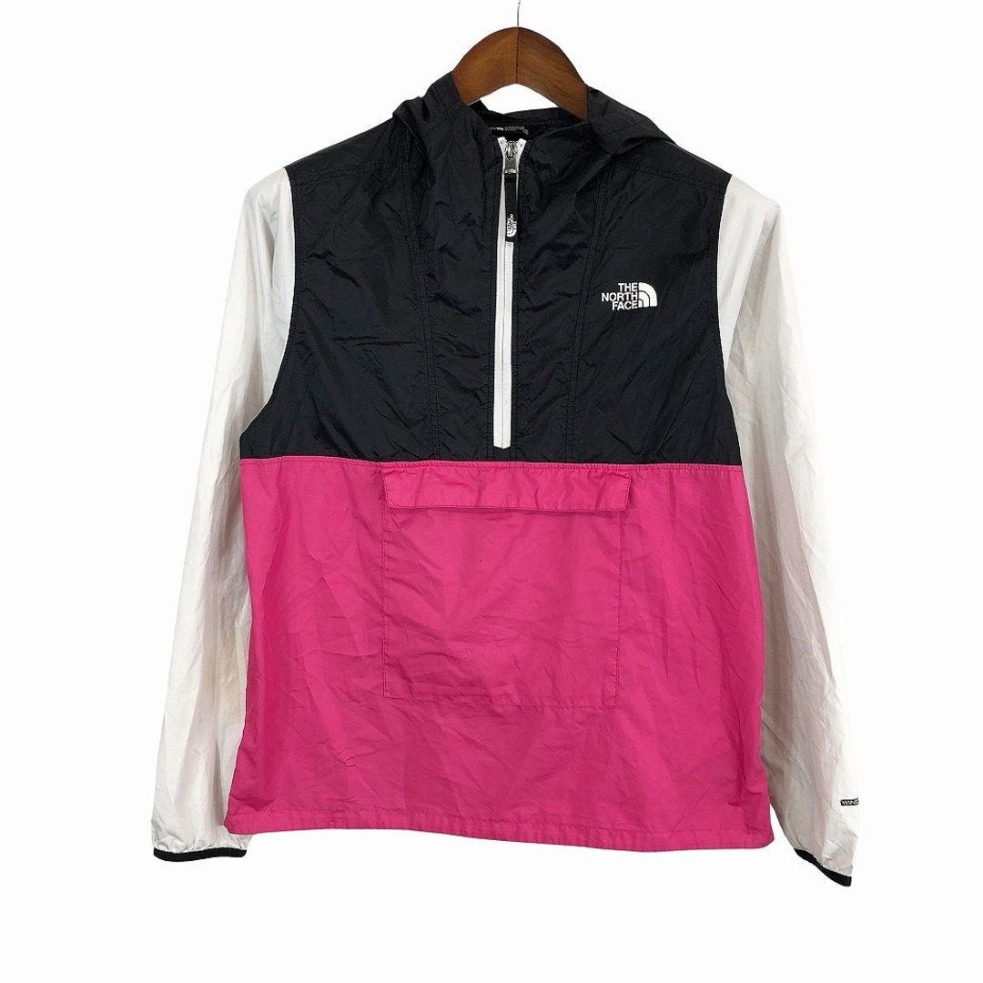 THE NORTH FACE(ザノースフェイス)のTHE NORTH FACE ノースフェイス アノラックパーカー アウトドア キャンプ マルチカラー (ガールズ XL) O7118 中古 古着 キッズ/ベビー/マタニティのキッズ服女の子用(90cm~)(ジャケット/上着)の商品写真