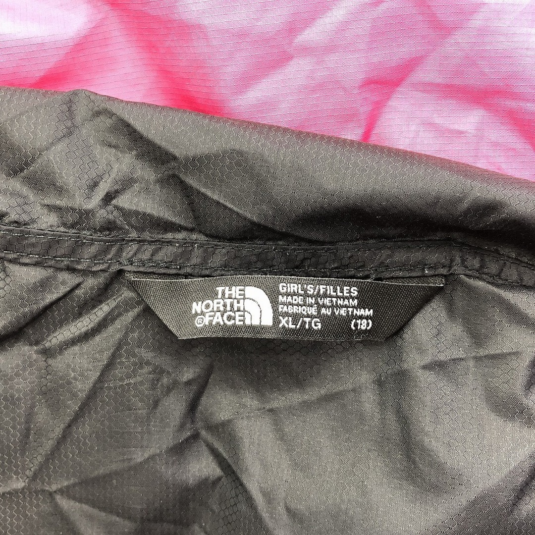 THE NORTH FACE(ザノースフェイス)のTHE NORTH FACE ノースフェイス アノラックパーカー アウトドア キャンプ マルチカラー (ガールズ XL) O7118 中古 古着 キッズ/ベビー/マタニティのキッズ服女の子用(90cm~)(ジャケット/上着)の商品写真