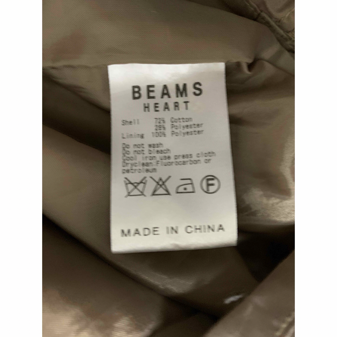 BEAMS(ビームス)のbeams heart フロントジップノースリーブワンピース レディースのワンピース(ひざ丈ワンピース)の商品写真