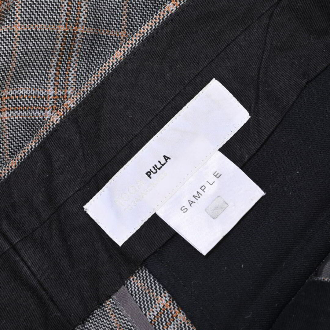 TOGA(トーガ)のTOGA チェック柄 ウール パンツ メンズのパンツ(スラックス)の商品写真