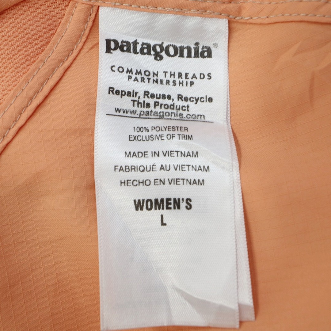 patagonia(パタゴニア)のpatagonia パタゴニア Sol Patrol Shirt 長袖シャツ アウトドア フィッシング オレンジ (レディース L) O7237 中古 古着 レディースのトップス(シャツ/ブラウス(長袖/七分))の商品写真