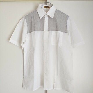 アラミス(Aramis)のARAMIS アラミス ワイシャツ 半袖シャツ ブラウス チェック柄 L(シャツ)