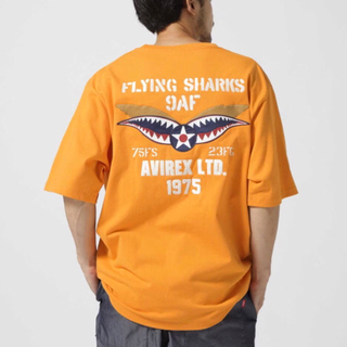 アヴィレックス(AVIREX)の☆AVIREX EMBROIDERY TEE FLYING SHARKS☆(Tシャツ/カットソー(半袖/袖なし))