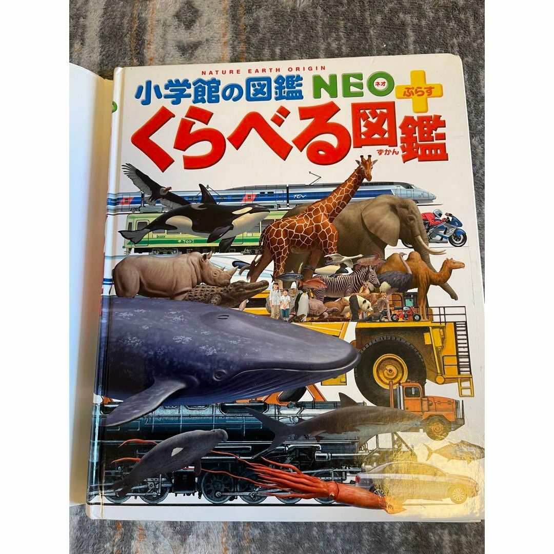 小学館(ショウガクカン)のくらべる図鑑  （小学館の図鑑ＮＥＯ＋） 加藤由子／〔ほか〕監修・指導 エンタメ/ホビーの本(絵本/児童書)の商品写真